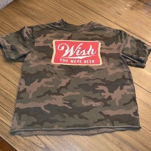 Buckle bought American Highway mid waist, 100% cotton tee.